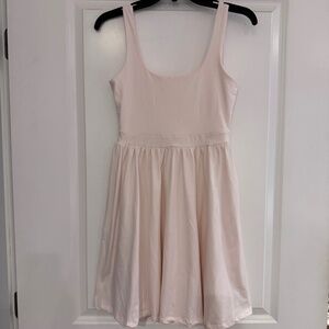 Ardene soft blush pink sundress with pockets womens size Small